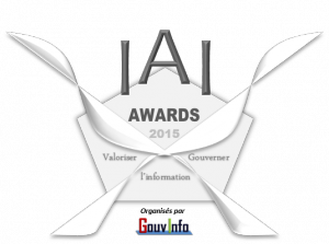 Logo IAI Awards GouvInfo - 2015