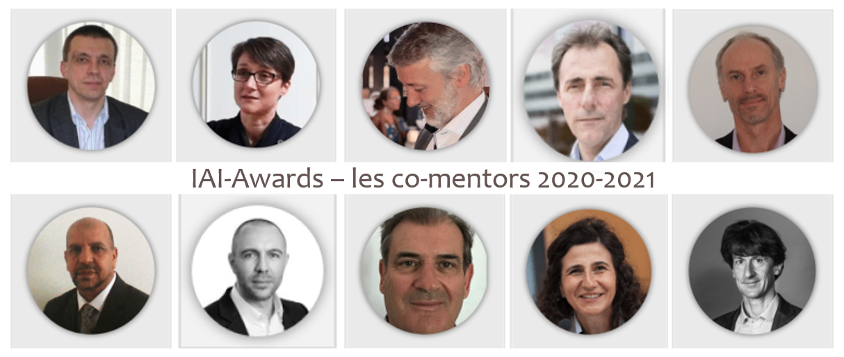 Les co-mentors des IAI-Awards 2020-2021