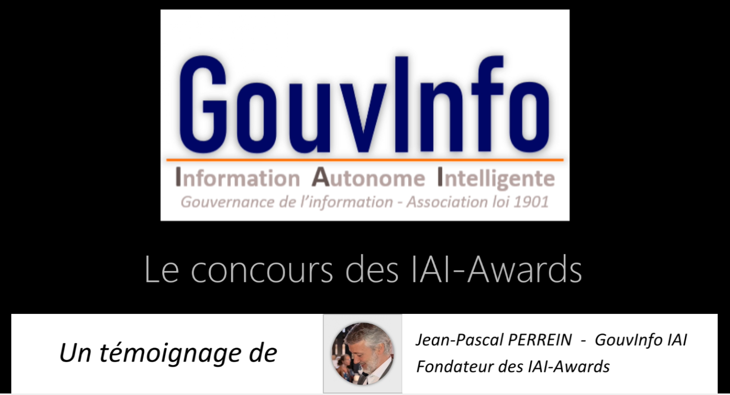 Co-mentorat et gouvernance de l’information : Présentation des IAI-Awards